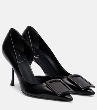 Roger Vivier Viv In The City leather pumps
