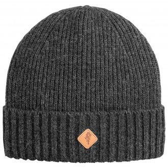 Pinewood Wool Knitted M&uuml;tze M&uuml;tze - Unisex | grau/schwarz