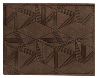 Bruno Banani Geldb&ouml;rse BRUNO BANANI, Herren, braun, Leder, unifarben, Kleinlederwaren Geldb&ouml;rse, echt Leder