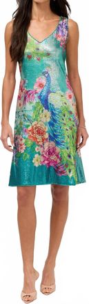 Johnny Was Monika Sequin Lined Dress In Luhna