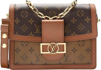 Louis Vuitton Reverse Monogram Dauphine Mm (Authentic Pre-Loved)