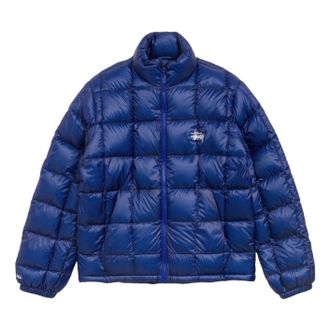 St&uuml;ssy Midweight Puffer Blue 115855-BLUE