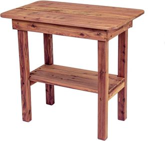 American Furniture Classics Cedar Rectangle Side Table