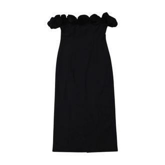Rotate ROTATE Birger Christensen, Party Dresses, female, Black, Size: XL Party Dress
