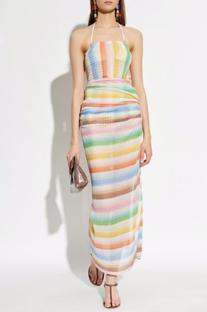 Missoni Off-shoulder Dress, Womens, Multicolour