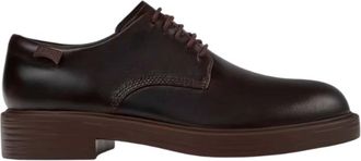 Camper Dean Veterlaarschoen - Heren - Nette schoenen - Bruin - 43 EU - Leer - Schoenen