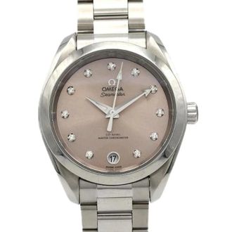 Omega Pre-owned Seamaster Aqua Terra Orologio in Acciaio Inossidabile - - Pre-owned - Donna - Grigio - ONE SIZE