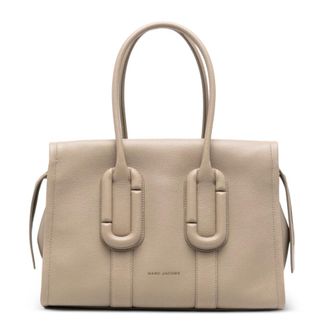 Marc Jacobs Babe City Tote - Dames - Tassen - Beige - Maat: ONE Size Zijde