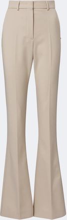 Sportmax Wool-blend flared pants