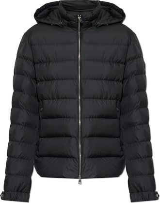 Moncler Arneb Down Jacket - Heren - Gewatteerde jassen - Zwart - L - Polyester - Jassen