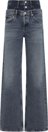 A Gold E Elson Double-waistband Jeans