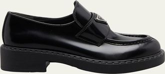 Prada Leather Slip-On Shoes − Sale: up to −46% | Stylight