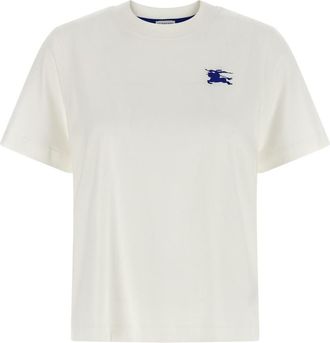Burberry White Logo T-shirt