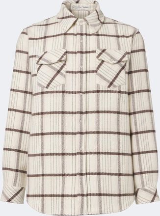 God's True Cashmere Camicia Expedition in cashmere a quadri