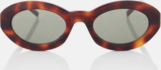 Saint Laurent SL M136 oval sunglasses