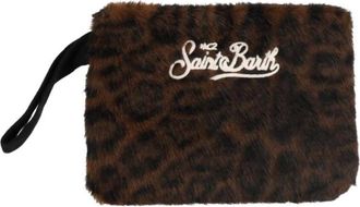 MC2 Saint Barth Clutch de Pelo Pareasy - Bags - Mujer - Marr&oacute;n - ONE SIZE