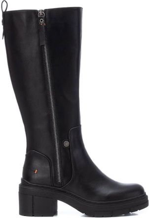 Refresh Womens 171994 Knee High Boot, Black/White, 8 UK