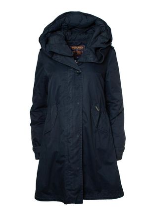 Woolrich Blue parka coat