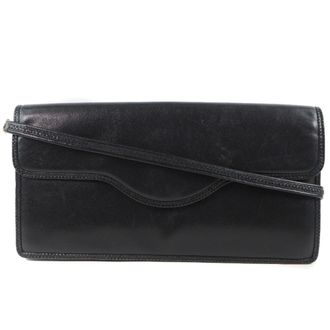 Bally gold Leather Shoulder Bag (Pre-Owned)
