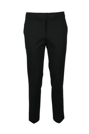 1-ONE 1-One Fabric Stretch Trousers - Black