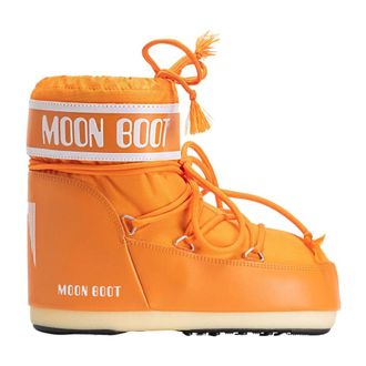 Moon Boot Snowboots Icon - Dames - Schoenen - Oranje - Maat: 33 EU Poliester