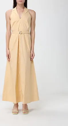 Patrizia Pepe Abito midi in popeline di cotone