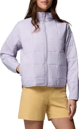 Columbia Sienna Hill Packable Quilted Jacket in Lavender Pearl at Nordstrom, Size Xx-Large