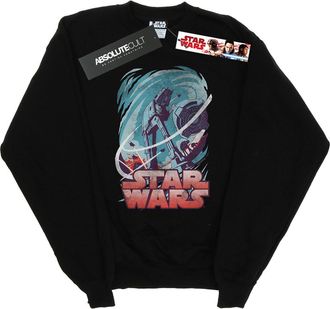 Star Wars Heren Hoth Swirl Sweatshirt (Zwart)
