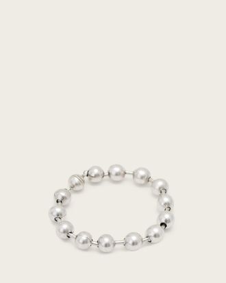 AllSaints Brass Ebby Chunky Bracelet, Size: One Size