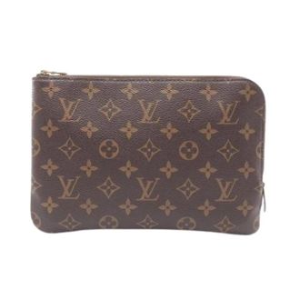 Louis Vuitton Pre-owned Clutches, unisex, Brown, Size: ONE SIZE Pre-owned Vintage Clutch Bag