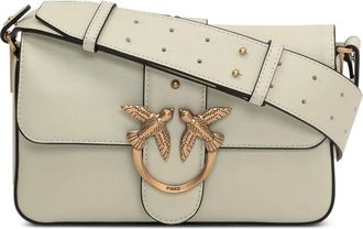 Pinko Borsa a spalla Love One - Bianco