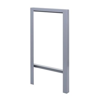 Hhg Hhg - Nunca Usado] Percha Para Bicicletas 305 Soporte Para Bicicletas Percha Inclinada, Acero Al Carbono Galvanizado Con Recubrimiento En Polvo Para E