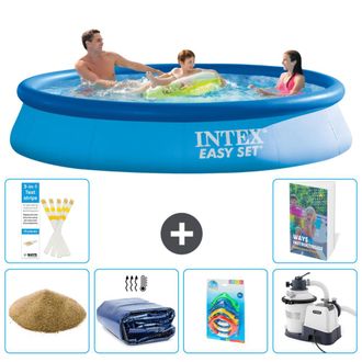 Intex Piscina Easy Set Redonda - 366x76 Cm - 7-piezas S36