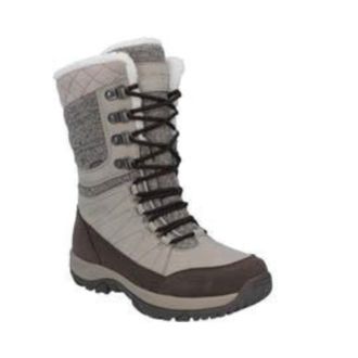 Hi-Tec Winterstiefel HI-TEC Riva WP, Damen, Gr. 39, island fossil, schwarz, ink, Synthetik, Schuhe Winterstiefel, Snowboots, Winterboots, Winterschuhe, warm 
