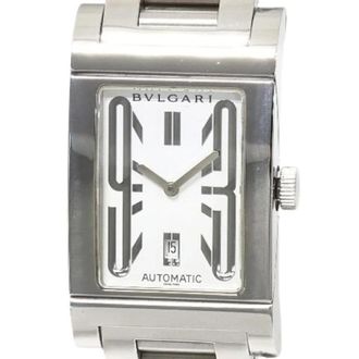 Bulgari Pre-owned Acciaio inossidabile watches - - Pre-owned - Uomo - Grigio - ONE SIZE