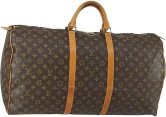 Louis Vuitton Pre-owned Keepall 60 Boston Bag - - Pre-owned - Donna - Marrone - ONE SIZE