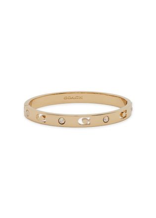 Coach Logo-embellished Bracelet - Gold - One Size