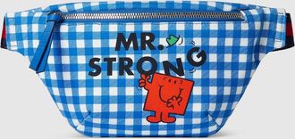 Gucci Kids - Belt Bag With Print, Beige, Fabric