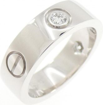 Cartier White Gold (18K) Band Ring (Pre-Owned)