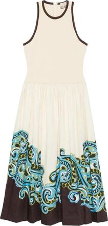 Alemais Natalia Tank Midi Jurk - Dames - Casual kleedjes - Beige - S - Kleedjes