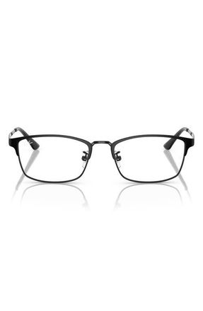 Ray-Ban 56mm Pillow Optical Glasses in Black at Nordstrom