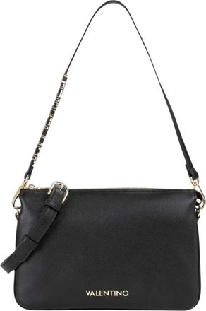 Valentino Barn Crossbody Tas - Dames - Tassen - Zwart - Maat: ONE Size Leer