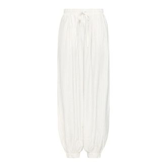 Ichi Pantalones anchos - Trousers - Mujer - Multicolor - M