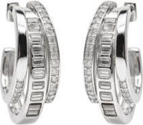 Native Gem Triple Threat Huggie Hoop Earrings in Silver at Nordstrom