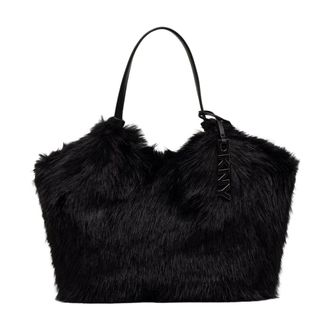 DKNY Dkny - Paula Tote - Dames - Tassen - Zwart - Maat: ONE Size Leer