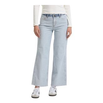 Guess Wide Jeans, female, Blue, Size: W25 G11 Wide-leg Jeans