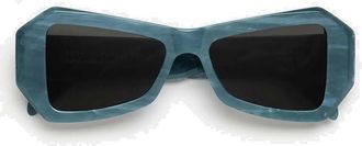 Retro Superfuture Occhiali da sole Retrosuperfuture Tempio in marmo blu