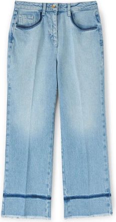 Motivi Cropped Jeans - Dames - Cropped Jeans - Blauw - S - Katoen - Jeans