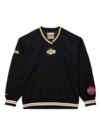 Mitchell & Ness Los Angeles Lakers V-neck sweatshirt - Black