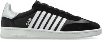 Dsquared2 Boxer Sneakers - Heren - Sneakers - Zwart - 41 1/2 EU - Leer - Schoenen